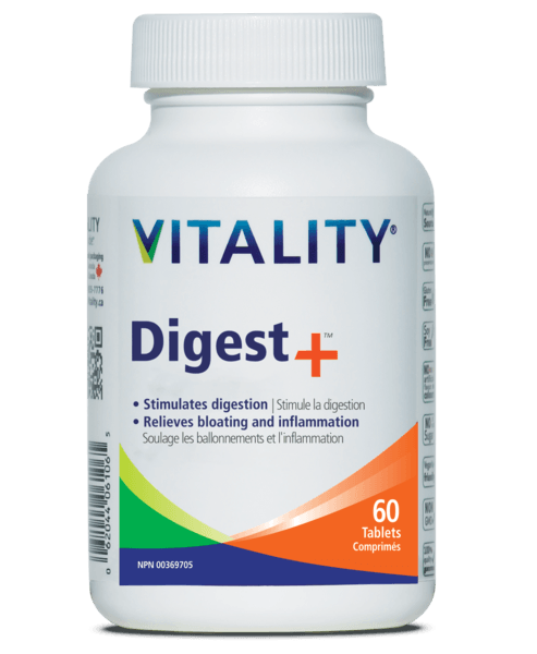 Vitality Digest + - 60 Tablets