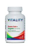 Vitality Power Iron + Organic Spirulina 60vc - Nature's Source Inc