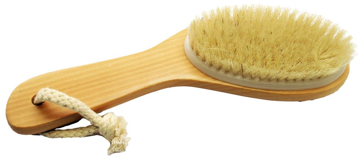 Martina Collection Natural Bristle Wooden Back Brush, Online