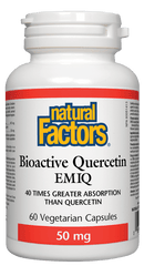 Natural Factors Bioactive Quercetin EMIQ 50mg, 60 Veg Caps Online