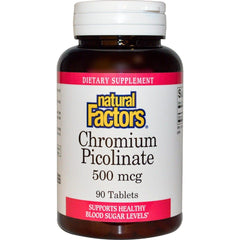 Natural Factors Chromium Picolinate 500 mg 90t
