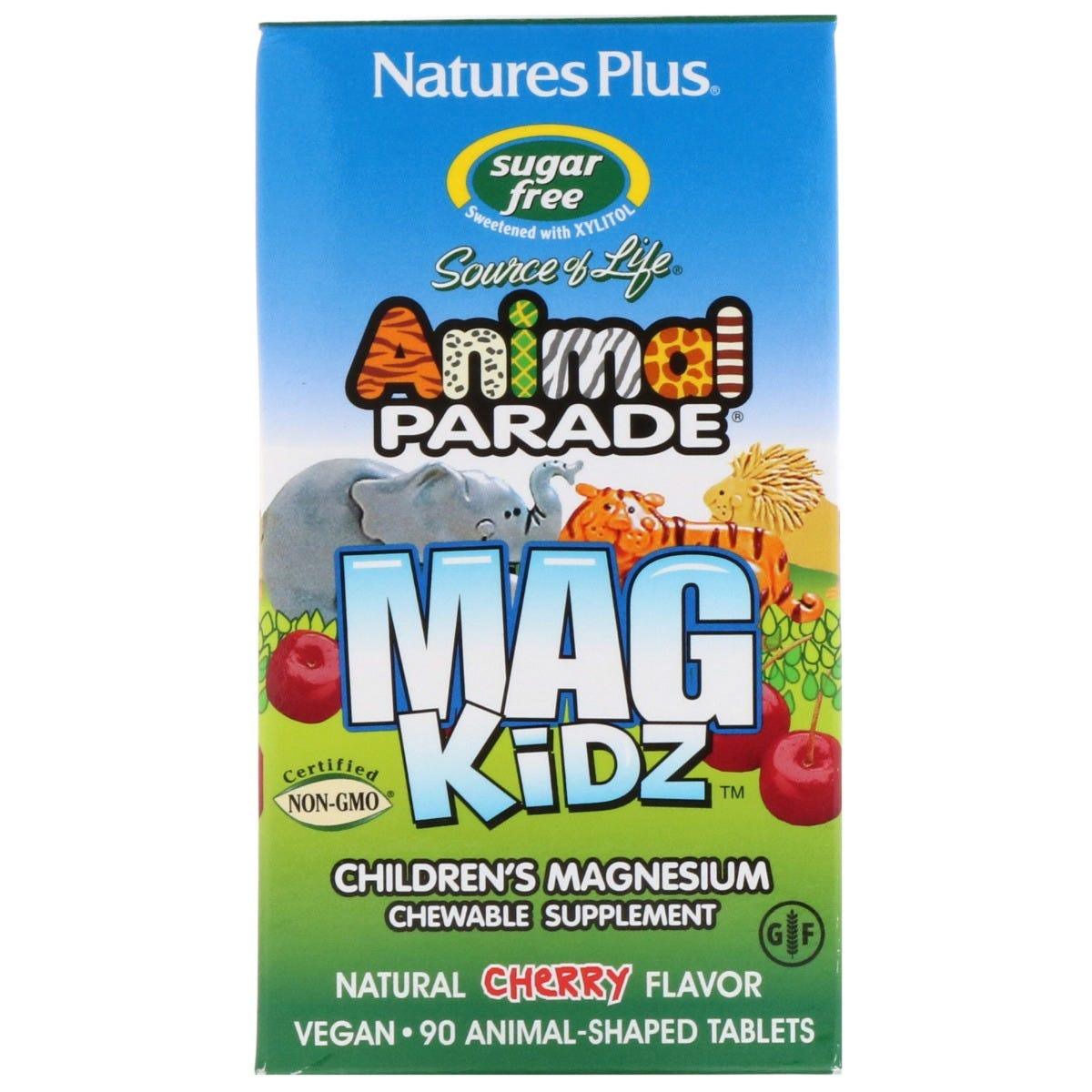 Animal Parade Magkidz Cherry 90 Chewables - Nature's Source Inc