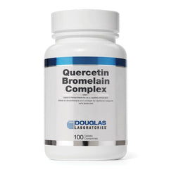 Image of product with text Douglas Labs Quercetin-Bromelain Complex 100t