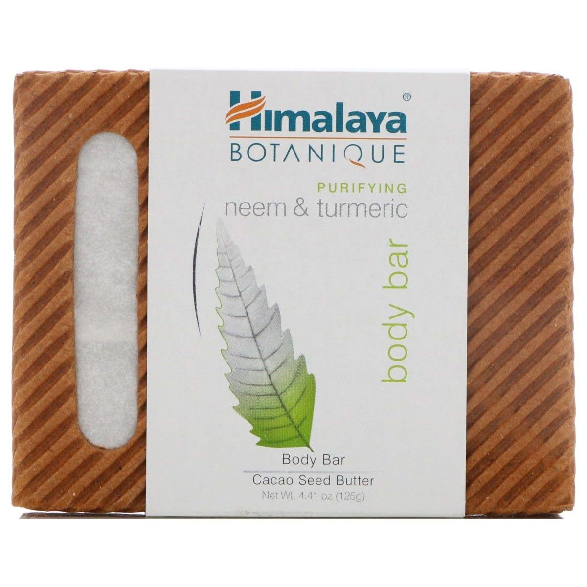 Himalaya Botanique Neem & Turmeric Cleansing Bar - 125g