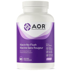 AOR Niacin No-Flush 90 - vegi-caps