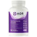AOR Saccharomyces Boulardii 90 Vegan Capsules - Helps to Reduce the Risk of Antibiotic - associated Diarrhea and Clostridium Difficile Infection, Non - pathogenic Probiotic Yeast - Nature's Source Inc