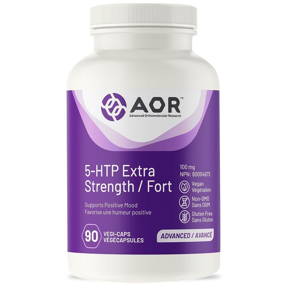 AOR 5-HTP Extra Strength 90 Vegi-CAPS