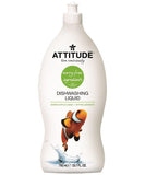 Attitude Dishwashing Liquid Apple & Basil 700ml - Nature's Source Inc
