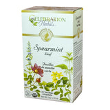 Celebration Herbals Organic Spearmint Leaf Tea 24 bags - Nature's Source Inc