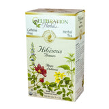 Celebration Herbals Organic Hibiscus Flowers Loose Tea 24 bags - Nature's Source Inc