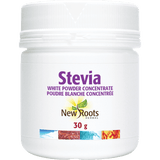 New Roots Herbal Stevia White Powder Concentrate - 30g - Nature's Source Inc