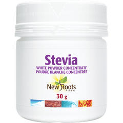 New Roots Herbal Stevia White Powder Concentrate - 30g