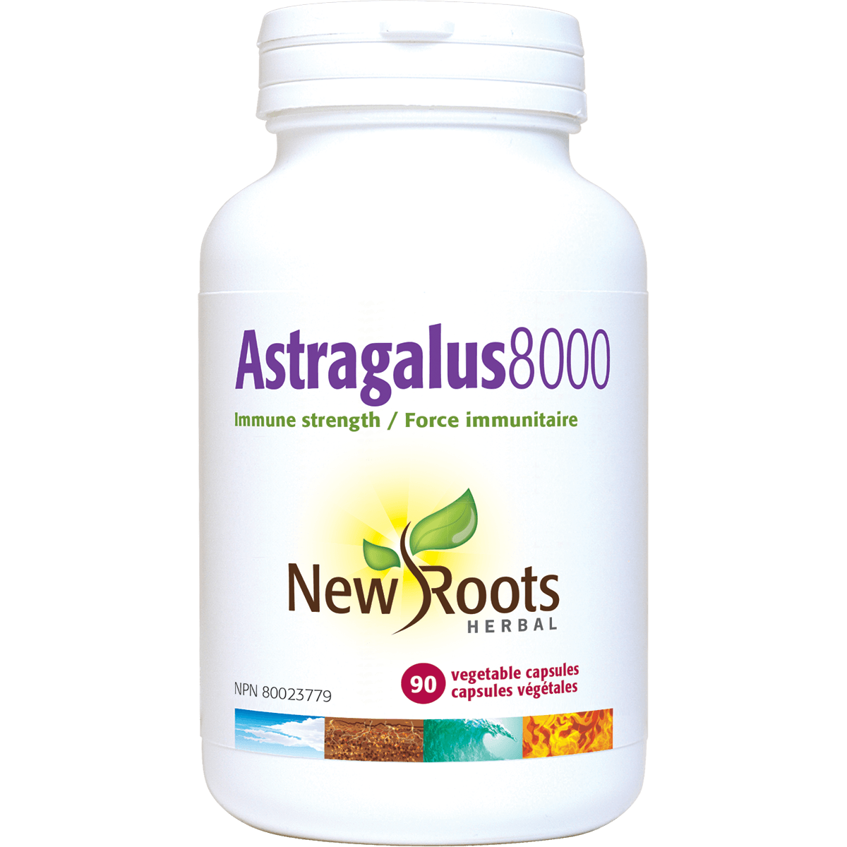 New Roots Astragalus 8000, 90 Vegan Capsules