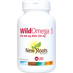 New Roots Wild Omega 3 EPA 660 Mg DHA 330 Mg 60Sg