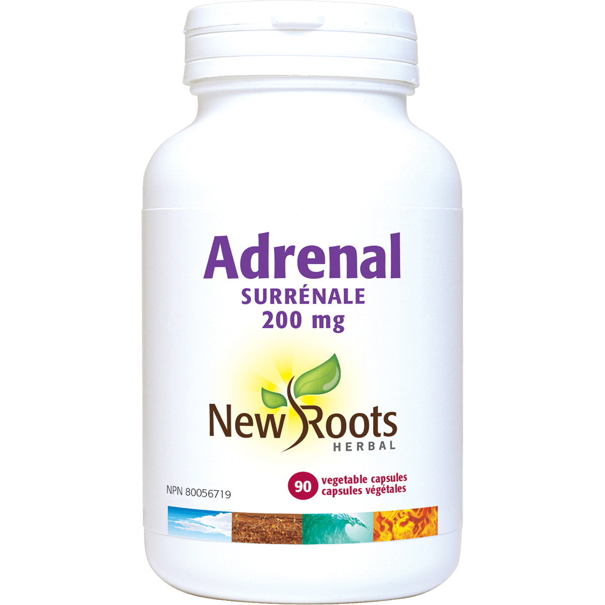 New Roots Adrenal With Peppermint 90C