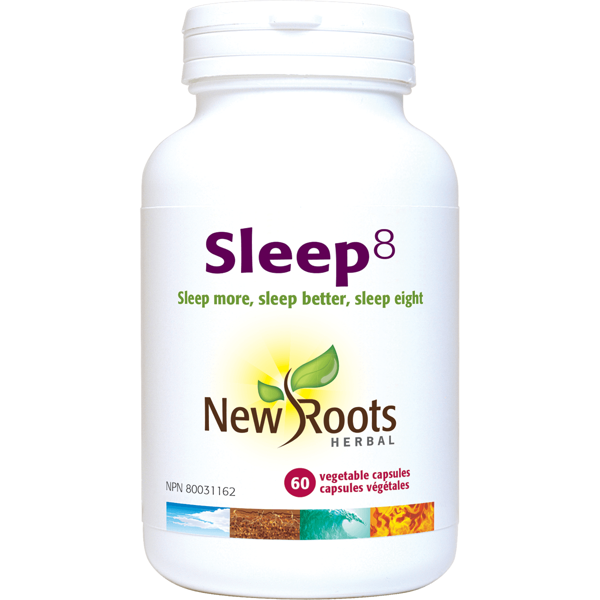 New Roots Herbal Sleep 8 - 60 Veg Capsules