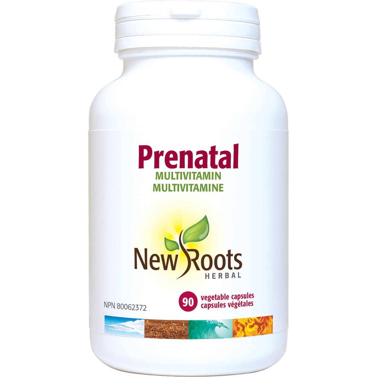 New Roots Herbal Prenatal 90 Vegan Capsules