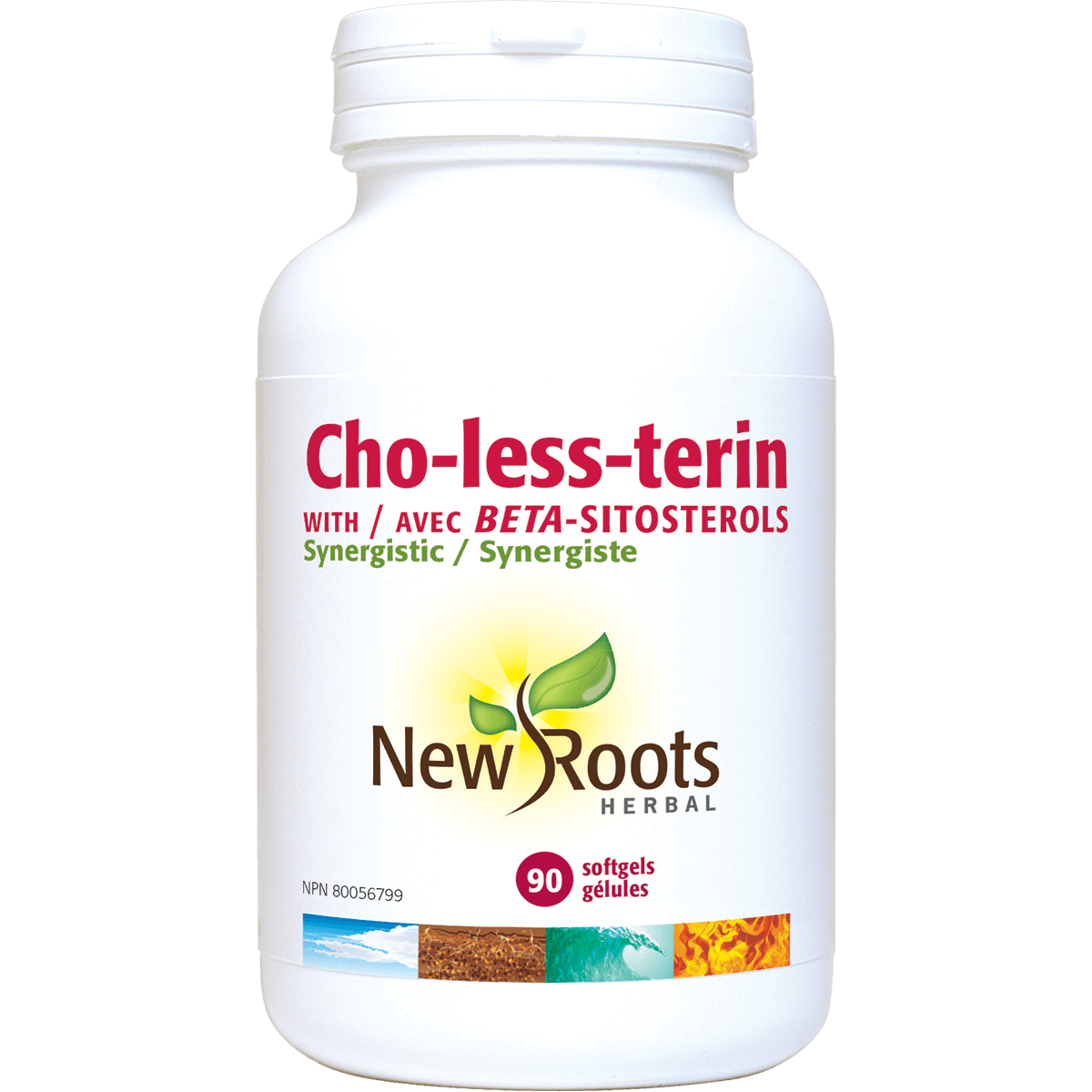 New Roots Herbal Cho-Less-Terin (Cholesterol Support) - 90 Softgels