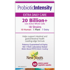 New Roots Herbal 20 Billion+ Probiotic Intensity - 60 Veg Capsules