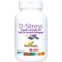 New Roots Herbal D-Stress - 60 Softgels