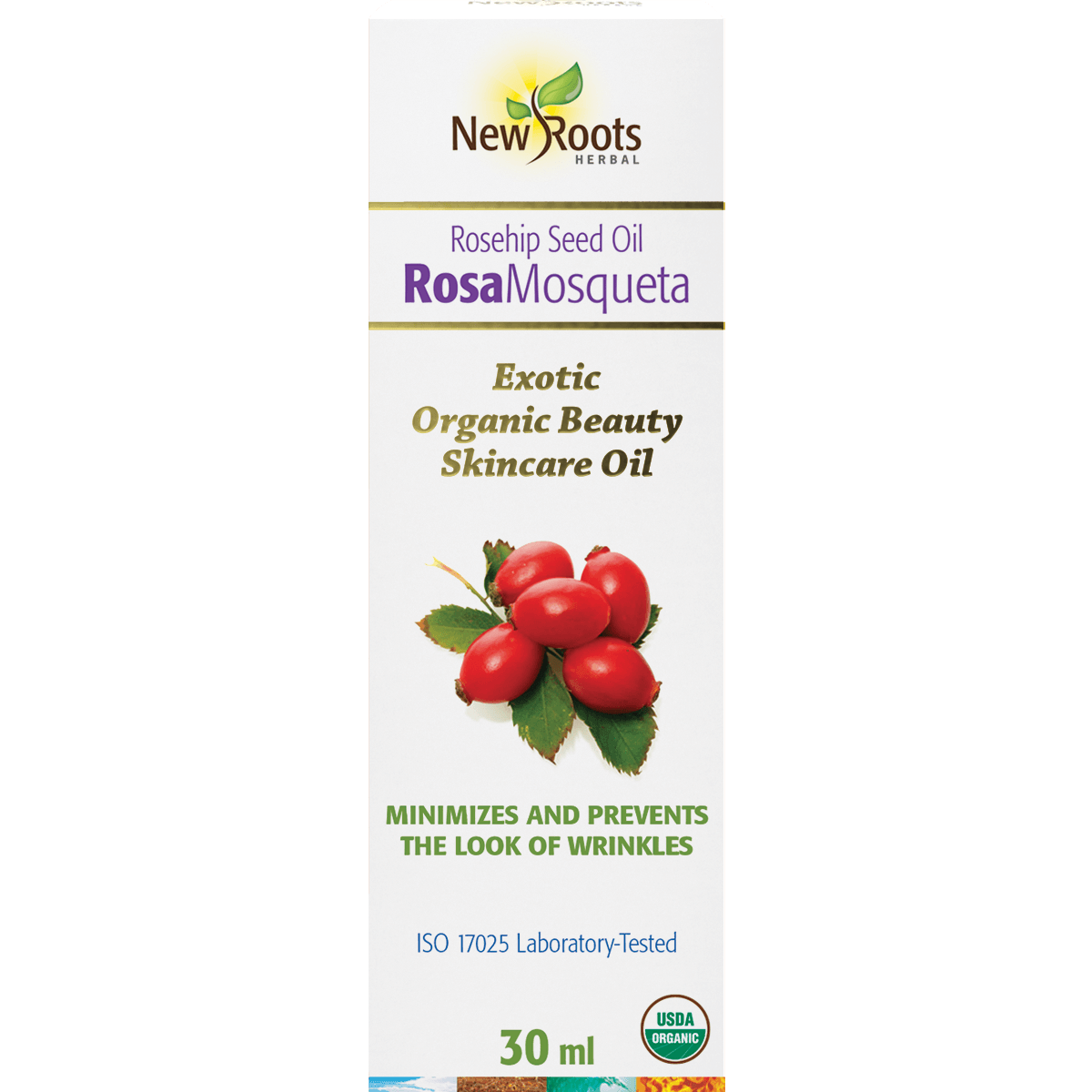 New Roots Herbal Rosa Mosqueta Seed Oil (Rosehip) - 30ml