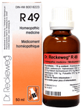 Dr. Reckeweg R49 Homeopathic Medicine 50ml - Homeopathic Medicine Beneficial For Sinusitis And Associated Symptoms Like Headache, Congestion, Pressure, And Pain In Nasal Area, Can Relieve Runny Nose And Ease Nasal Congestion - Nature's Source Inc