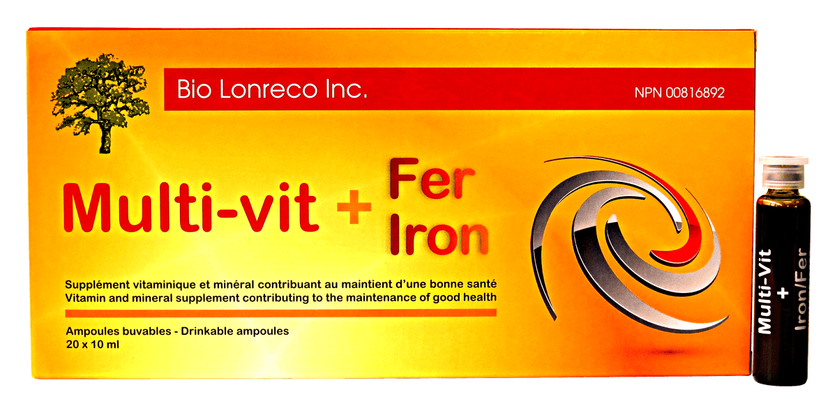 Bio Lonreco Multi-vit Iron 20x10ml Online 