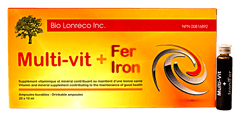 Bio Lonreco Multi-vit Iron 20x10ml Online 