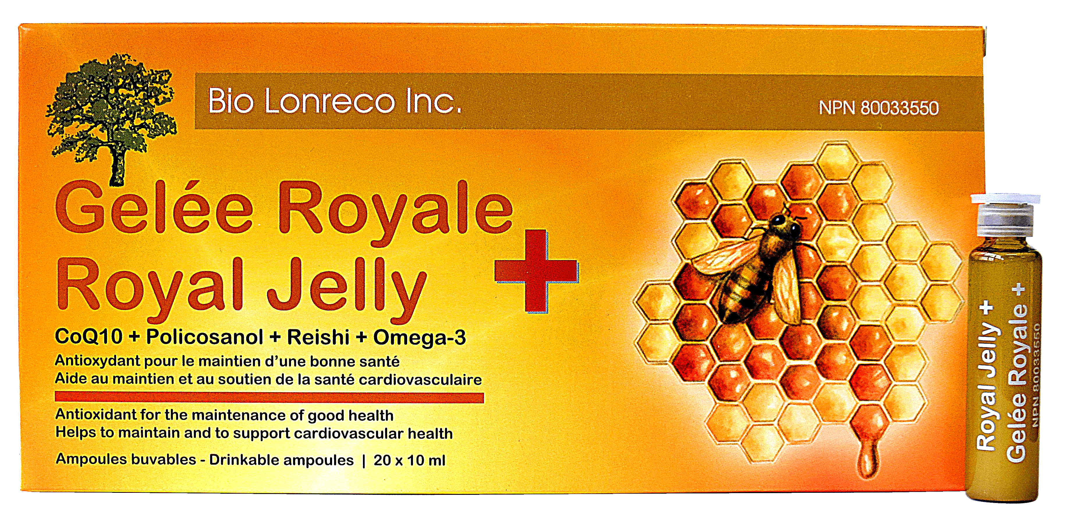 Bio Lorenco Royal Jelly + 20x 10 ml