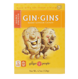 Gin Gins Hard Candy Box Double Strength 128g - Nature's Source Inc