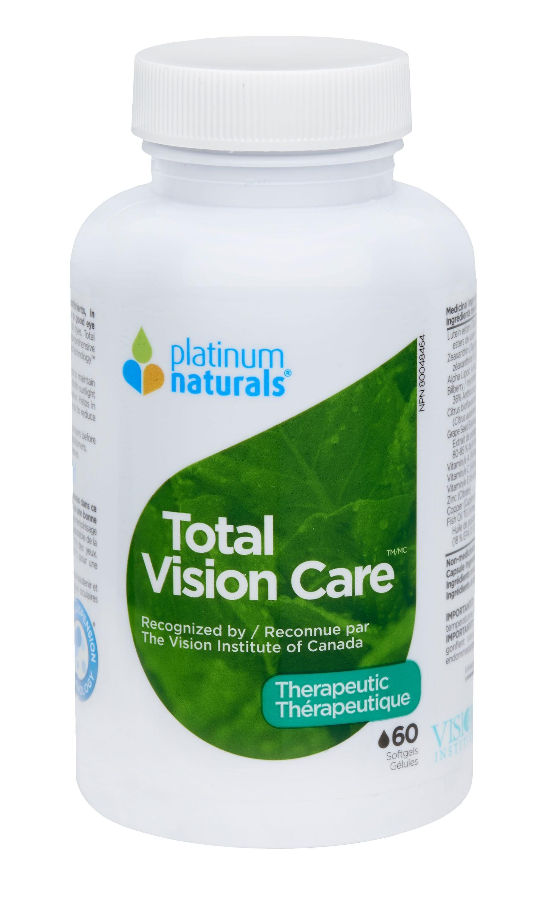 Platinum Naturals Total Vision Care 60 sg