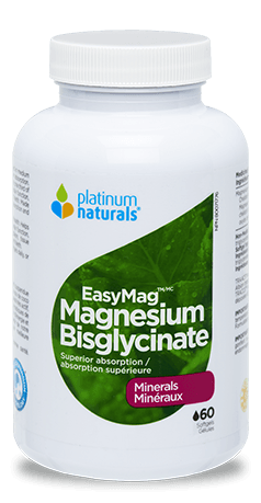 Platinum Naturals Easy Magnesium Bisglycinate 60sg