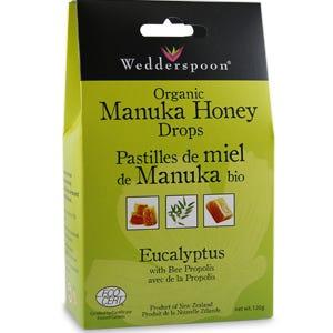 Wedderspoon Manuka Honey Drops (Eucalyptus with Bee Propolis) - 120g