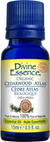 Divine Essence Organic Atlas Cedarwood Essential Oil - 15ml - Nature's Source Inc