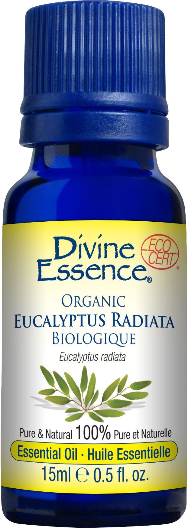 Divine Essence Organic Eucalyptus Radiata Essential Oil - 15ml