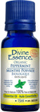 Divine Essence Peppermint (Organic) 15ml - Nature's Source Inc
