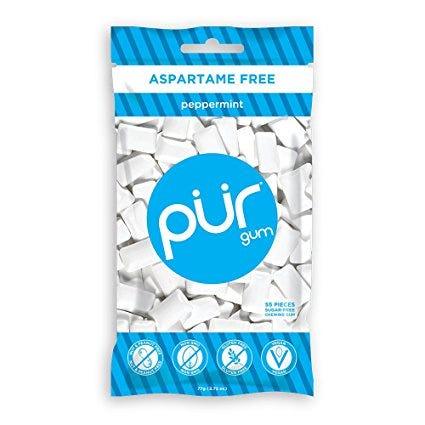 PUR Peppermint Gum Bag 57pc