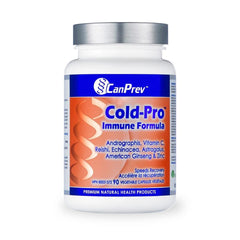 CanPrev ColdPro Immune Formula 90 Veg Caps - Supports Optimal Immune Function, Aids In Speeding Up Recovery, Relieves Symptoms Of Respiratory Tract Infection, Effective Against Colds And Flu