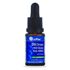 CanPrev D3 Drops Kids 400IU MCT Oil Base - 15ml