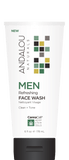 Andalou Naturals Men Refreshing Face Wash 178ml