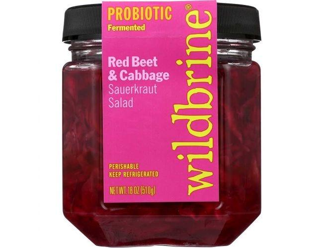 Wildbrine Fermented Red Beet & Red Cabbage 500ml