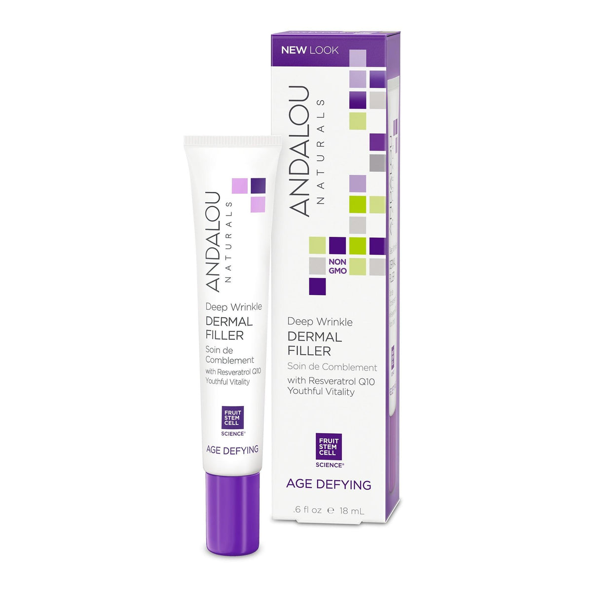Andalou Naturals Deep Wrinkle Dermal Filler 18 ml