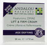 Andalou Naturals Age Defying Hyaluronic DMAE Lift & Firm Cream - 56g - Nature's Source Inc