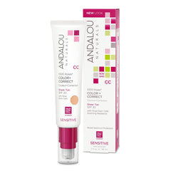 Andalou Naturals 1000 Roses Colour & Correct Sheer Tan SPF30 - 58ml