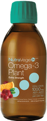 NutraVege Plant Based Omega 3 (Extra Strength) Cranberry Orange - 200ml