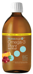 NutraVege Extra Strength Plant Based Omega 3 Cranberry Orange - 500ml