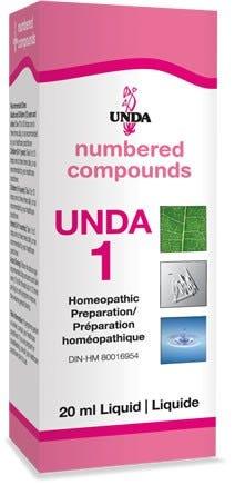 Buy UNDA 1 Numbered Compounds, 20ml 
