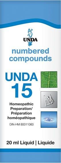 Thumbnail image of product with text UNDA 15 20ml