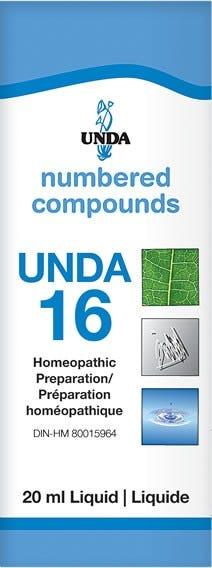 Thumbnail image of product with text UNDA 16 20ml