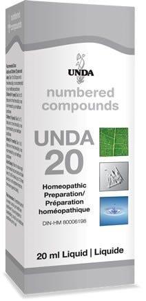 Thumbnail image of product with text UNDA 20 20ml